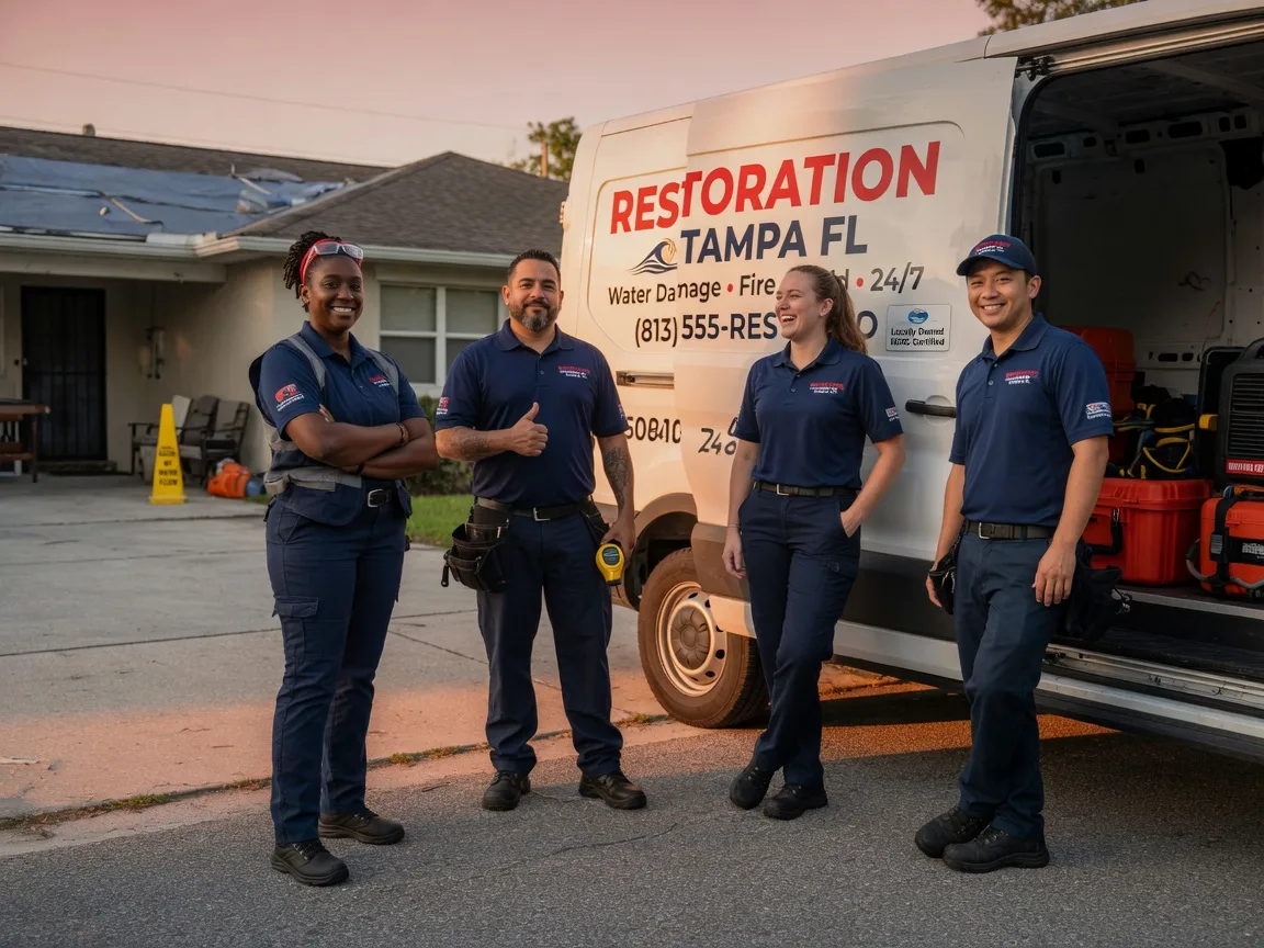 Water Damage Restoration company in Bunnlevel, NC
